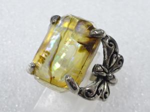 色石　指輪(9号)